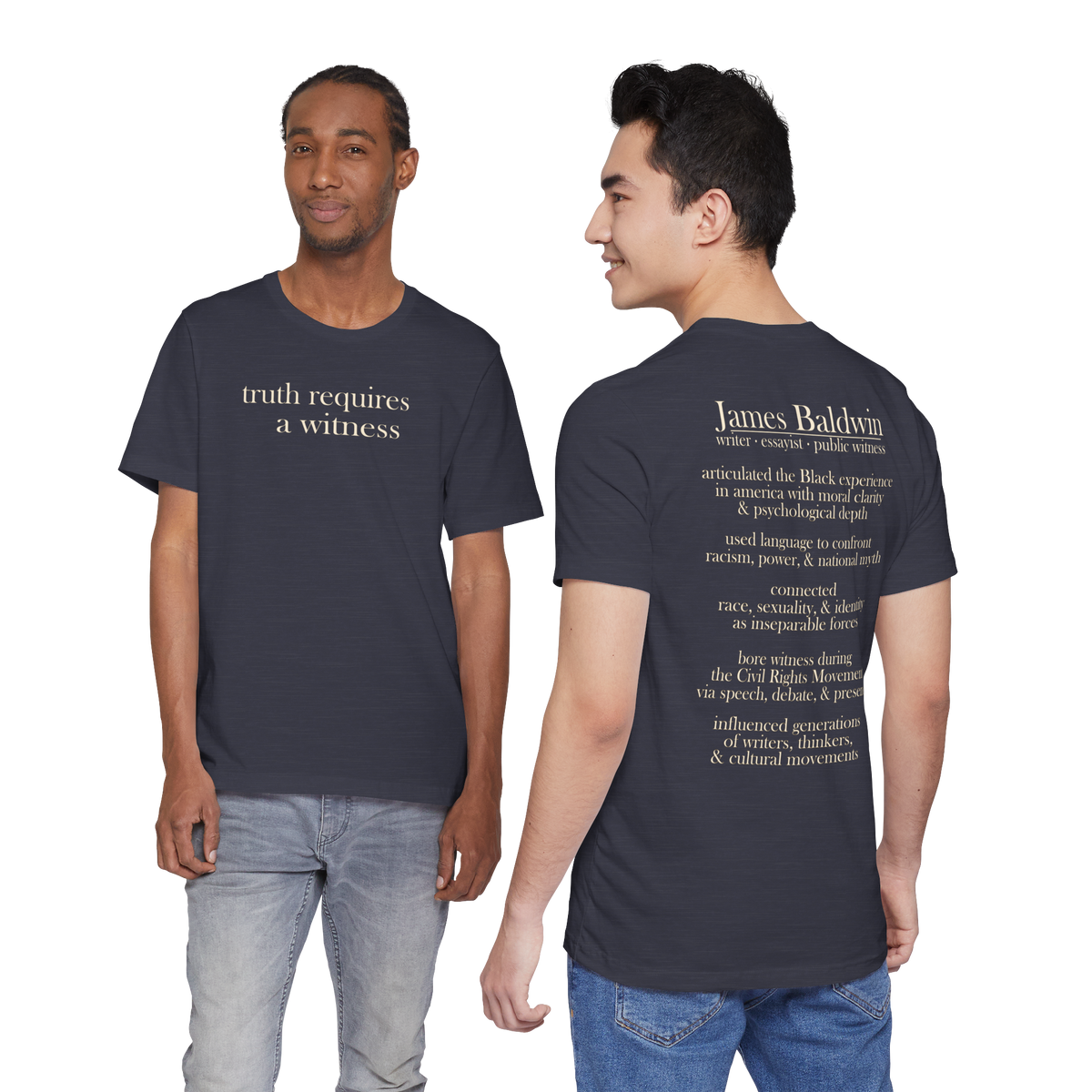 James Baldwin Tribute Unisex T-Shirt