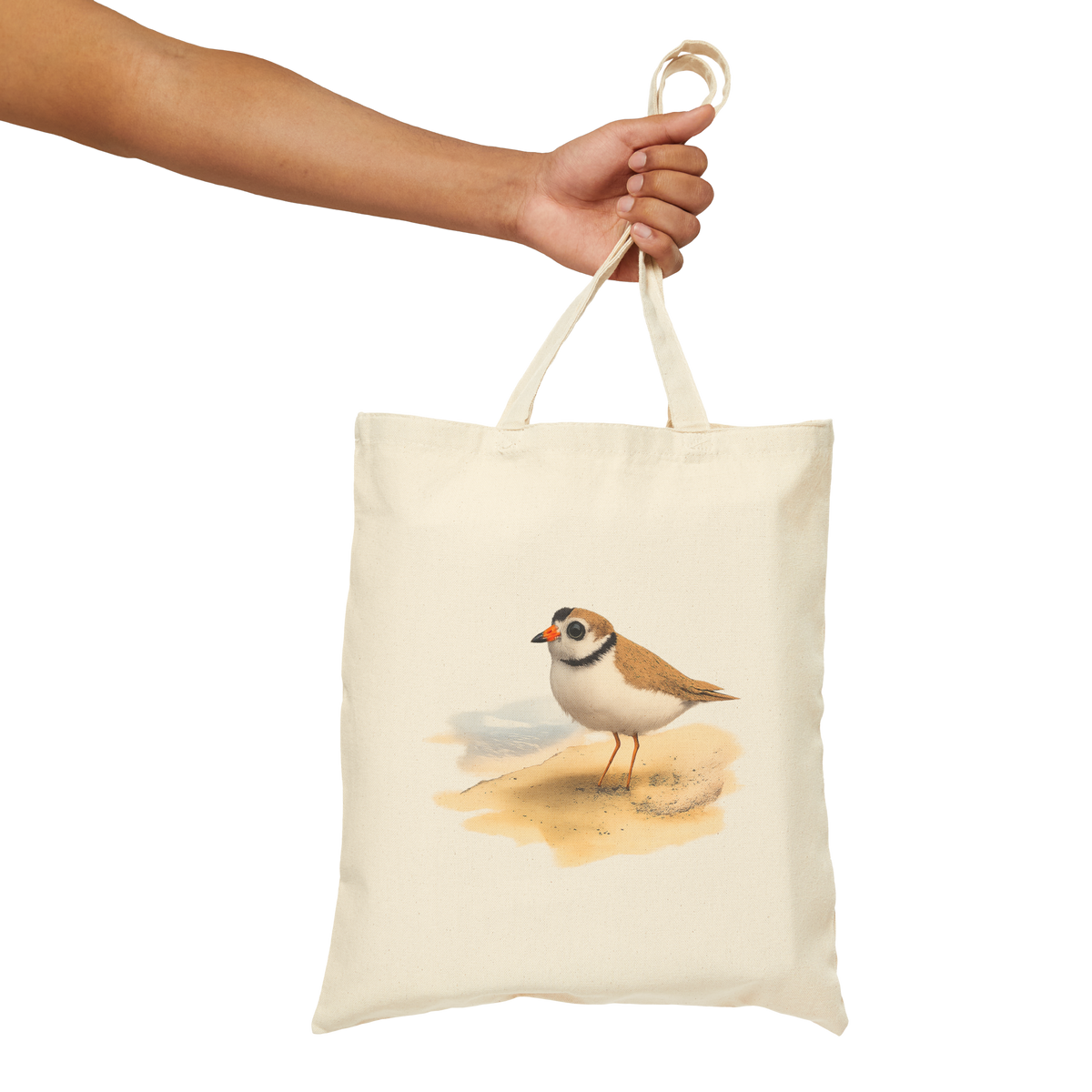 Coastal Plover Canvas Eco-Friendly Tote