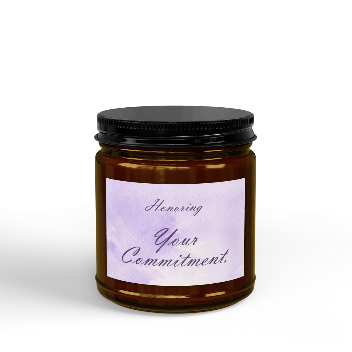 Honoring Your Commitment — Soy Candle, 4 oz & 9 oz